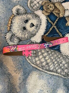 True Vintage y2k ed hardy belt